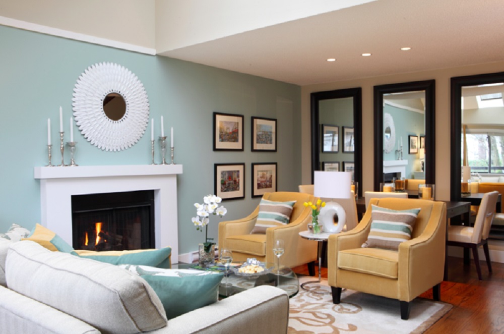 Living Room and Dining Room