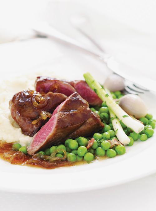 Lamb Tenderloin with Whiskey and Maple Syrup