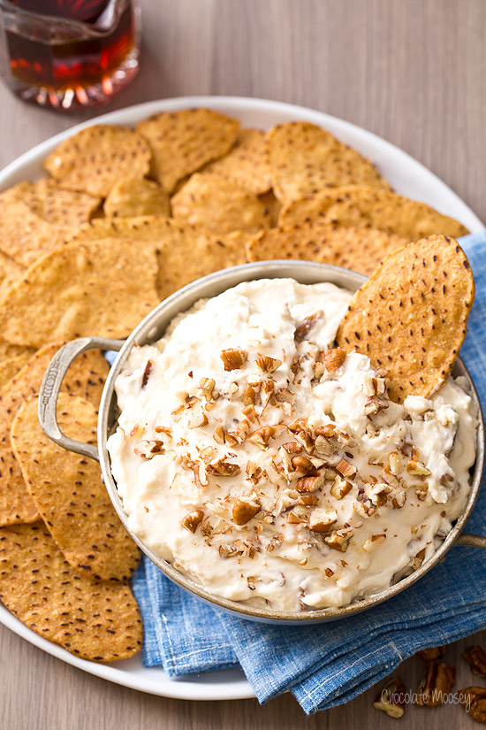 Maple Pecan Cheesecake Dip