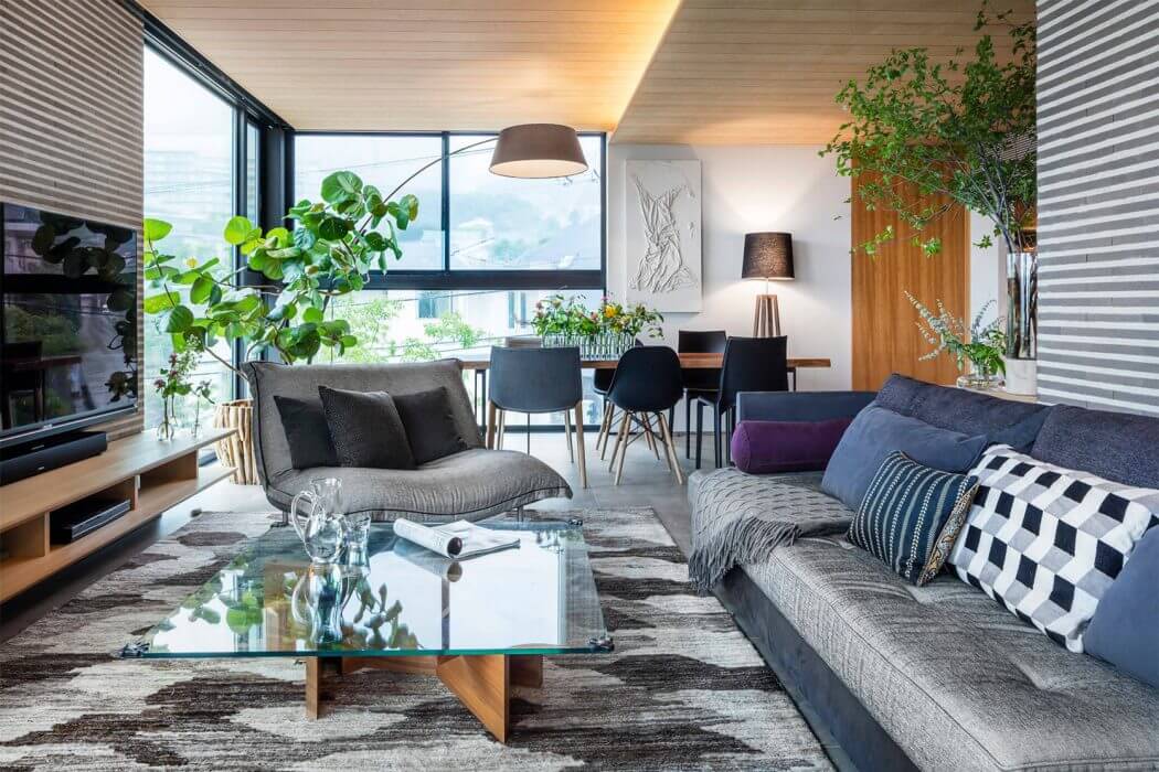 Open Space _ Living Room with TV