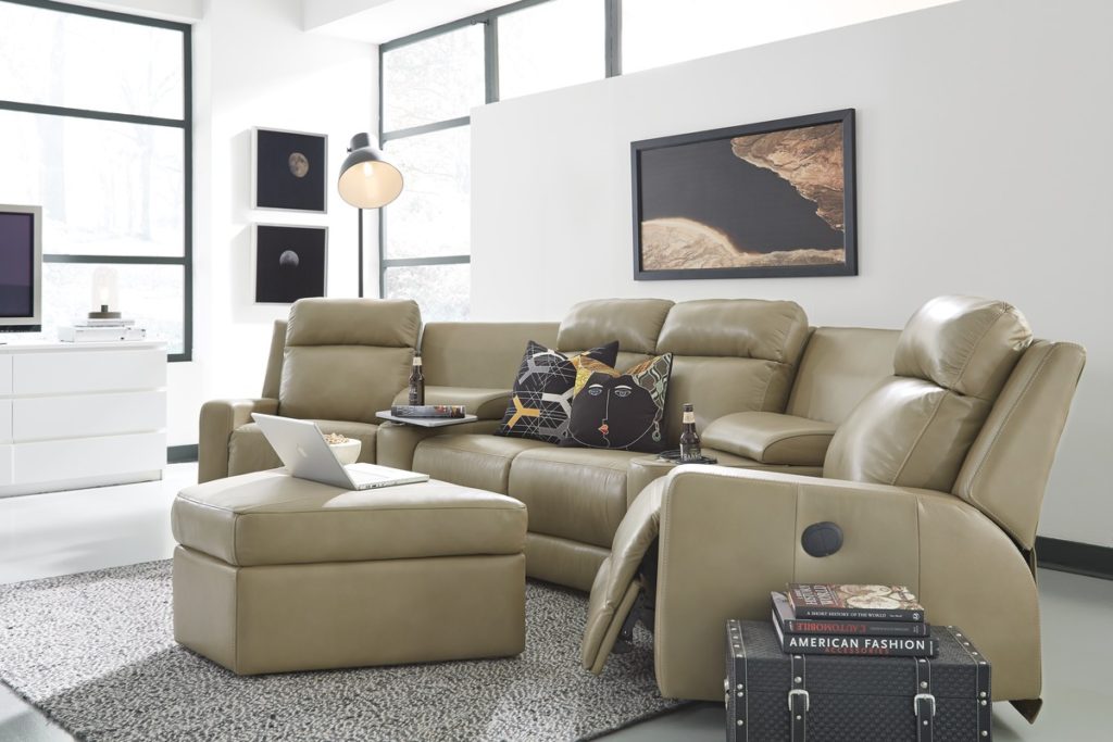 Palliser semicircular sectional