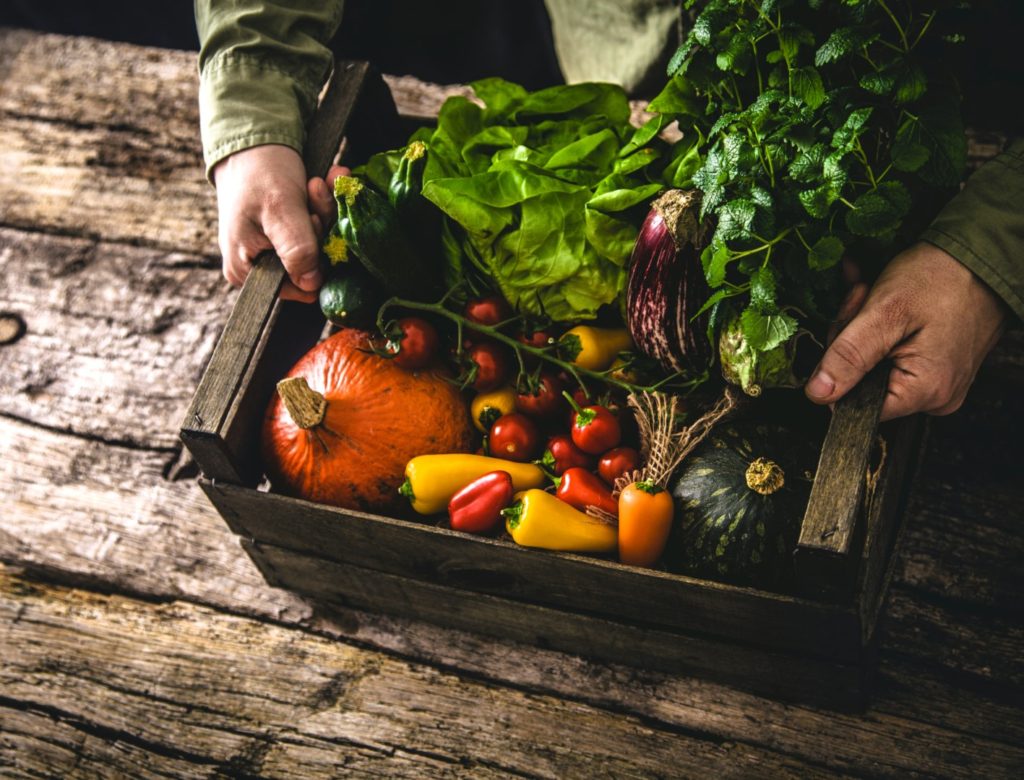 Fresh vegetables