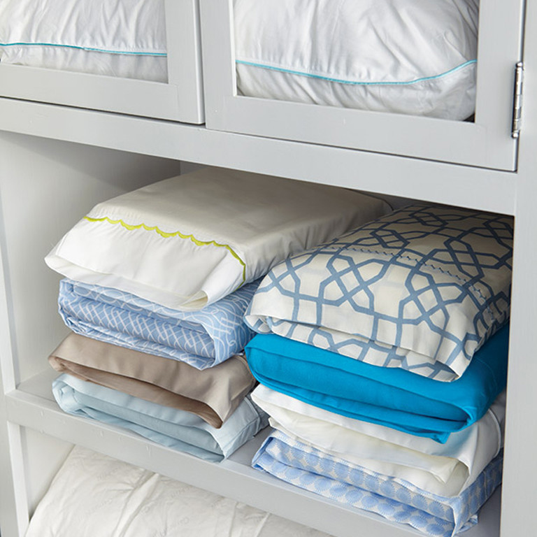 Folded Sheets in Pillow Case