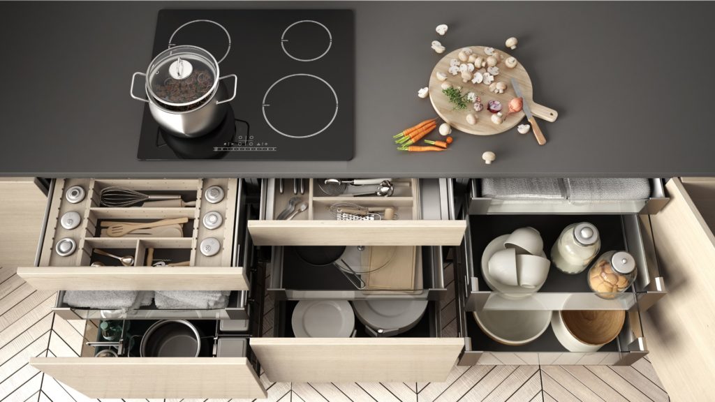 Tendance minimaliste en cuisine