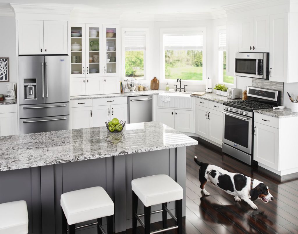 Tendance minimaliste en cuisine avec les électroménagers Maytag
