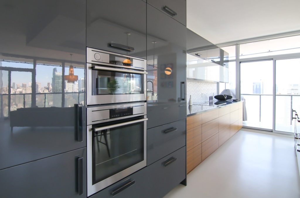 Kitchen with Built-In Appliances