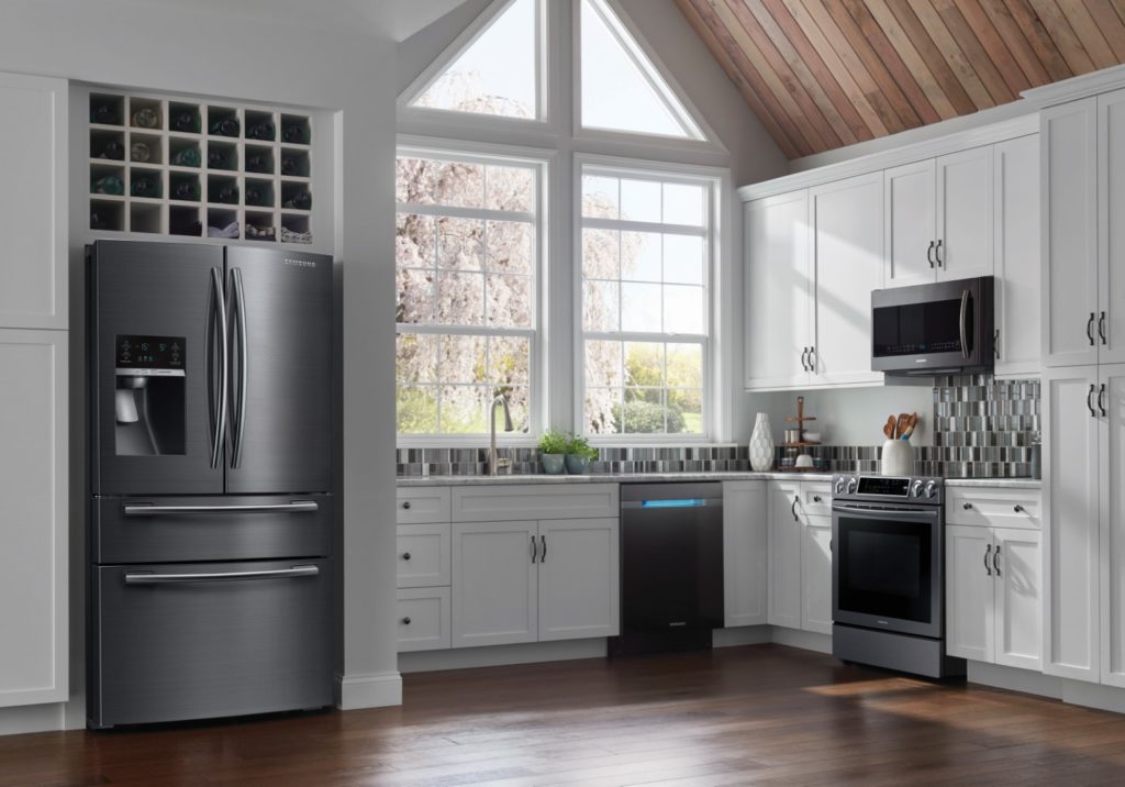 Black Stainless Steel Kitchen