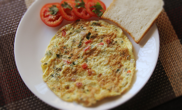 Indian Masala Omelette 
