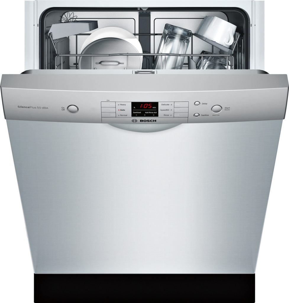 Bosch 100Series Dishwasher in Stainless Steel