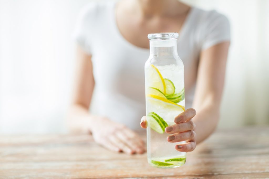 Drinking lots of water helps sleep