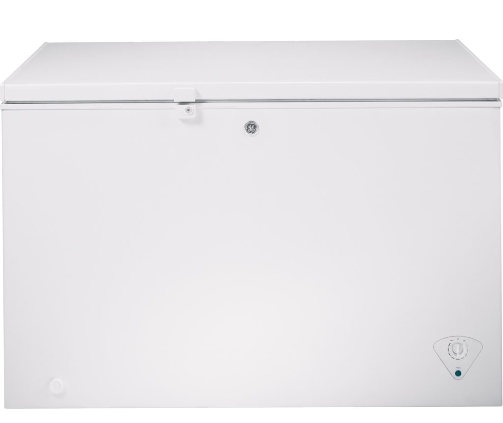 GE Freezer with door lock