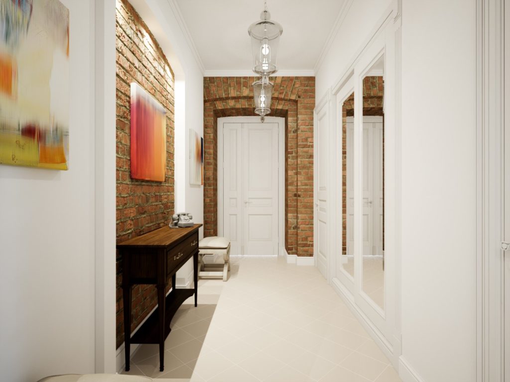 Great finishes in the hallway