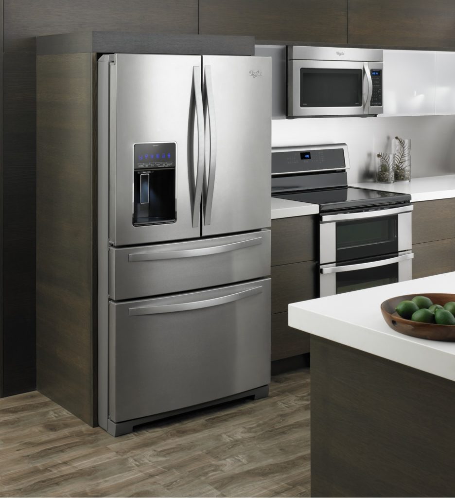 Whirlpool French Door Refrigerator 4 doors