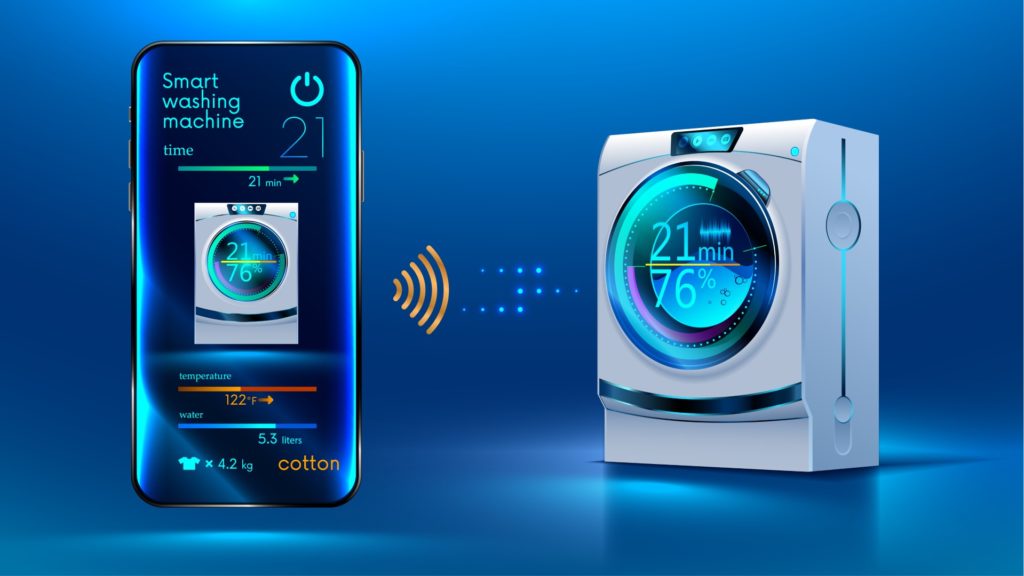 Connected washer