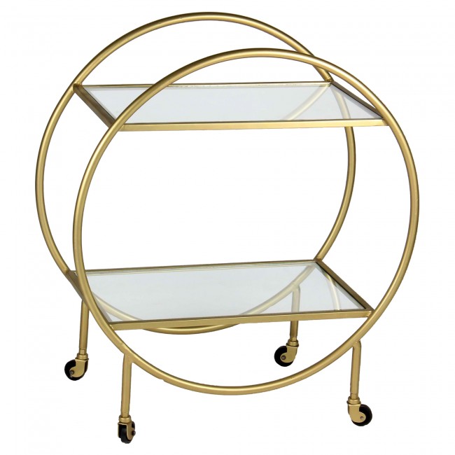 Renwill Brass Home Bar Idea