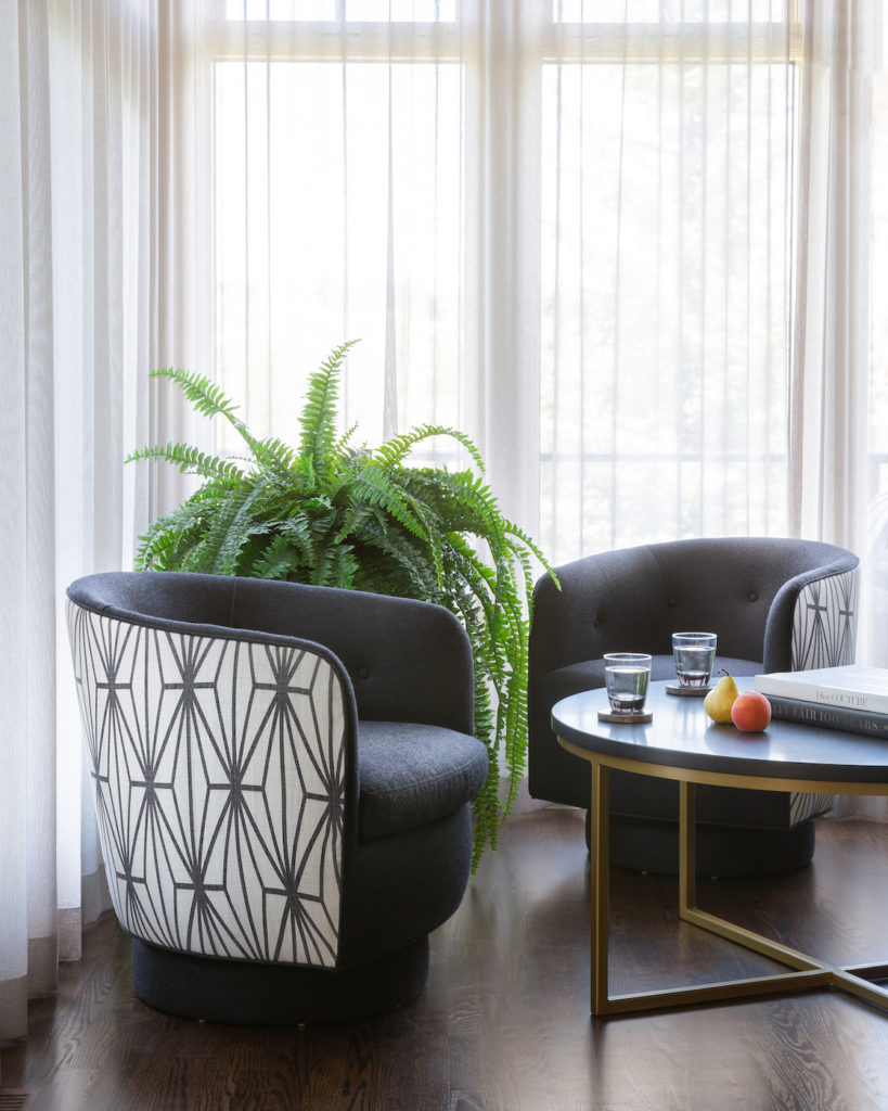 Reena Sotropa Curved Chairs