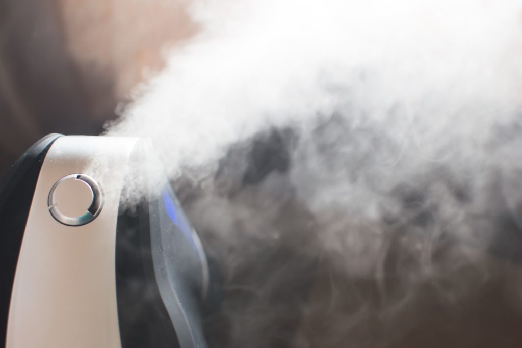 Using a humidifier