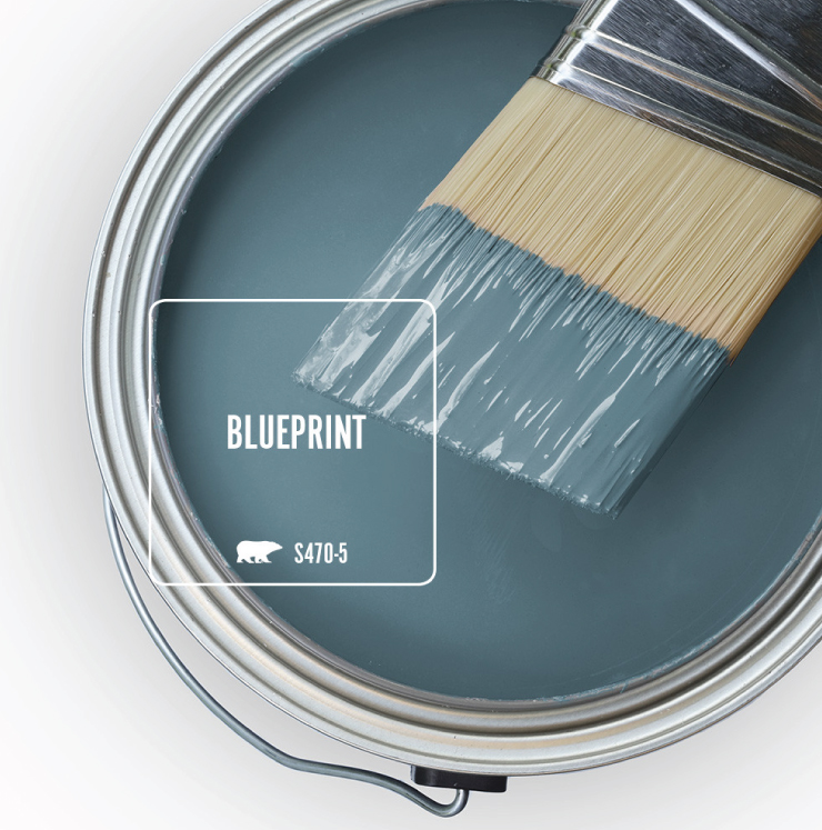Behr Blueprint S470-5 colour of the year 2019