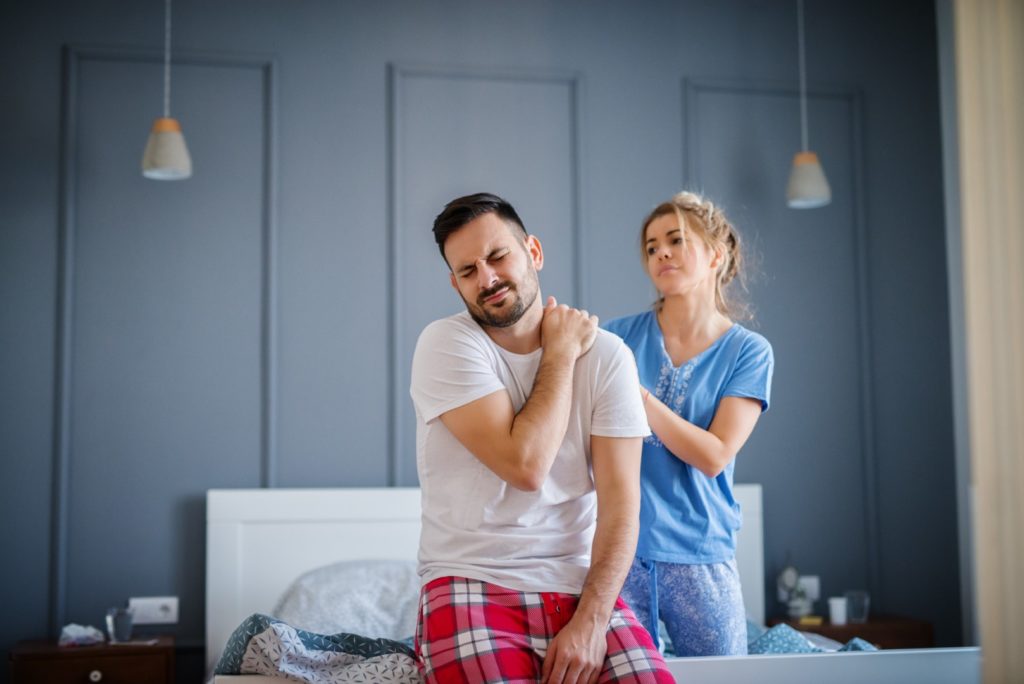 Maux de dos et manque de sommeil