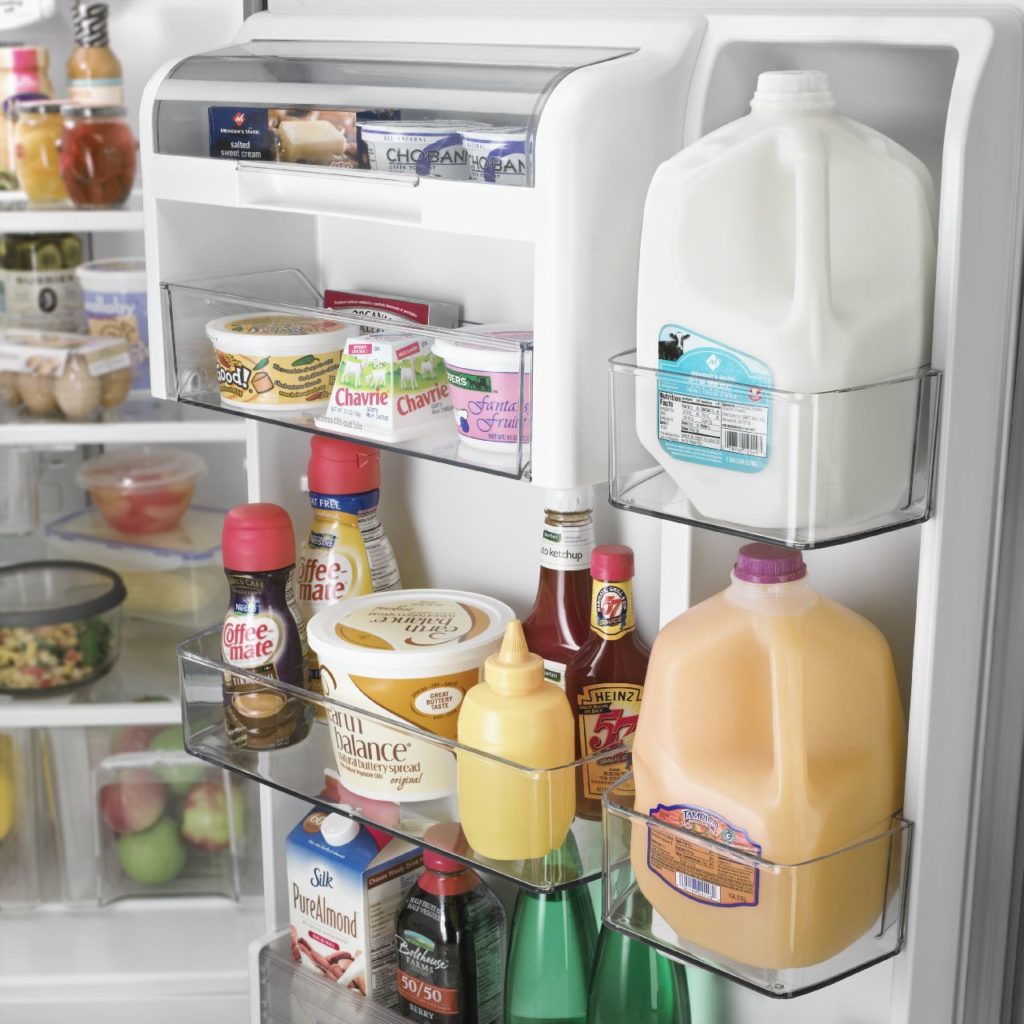 Maytag Fridge with adjustable door bins