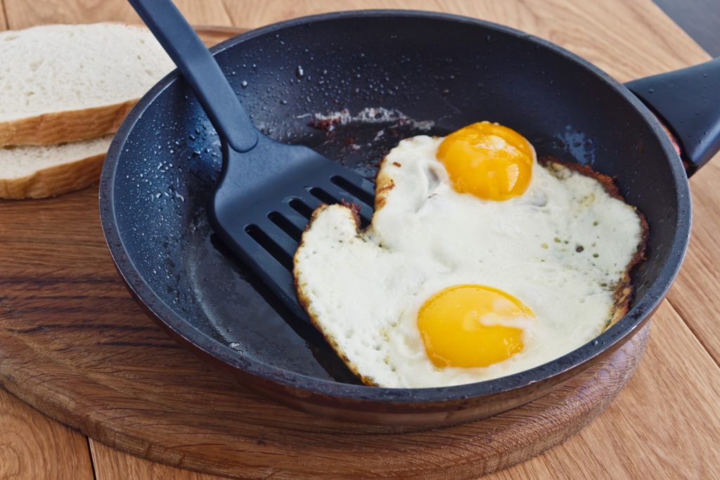 Nonstick pans don't go in the dishwasher