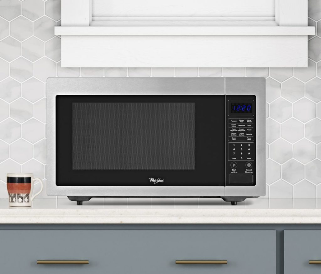 Countertop Whirlpool microwave