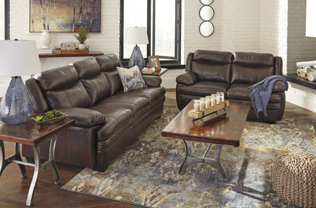 Combinaison des textures dans le salon