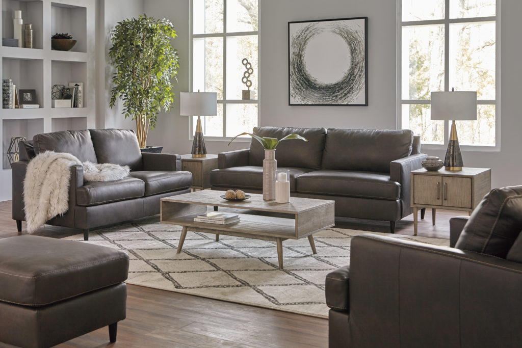 Décor de salon avec accessoires