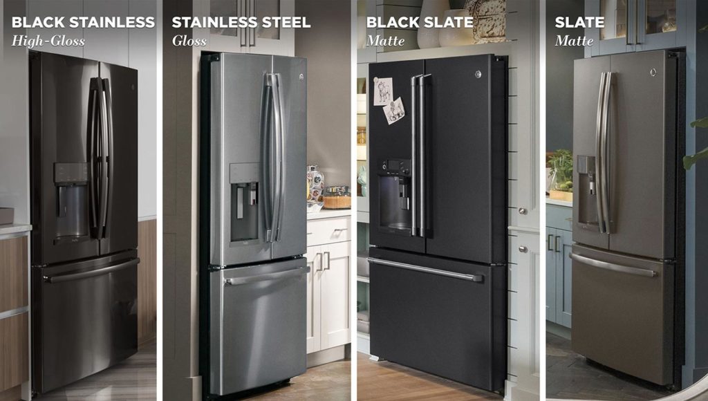 Example of Refrigerator finishes