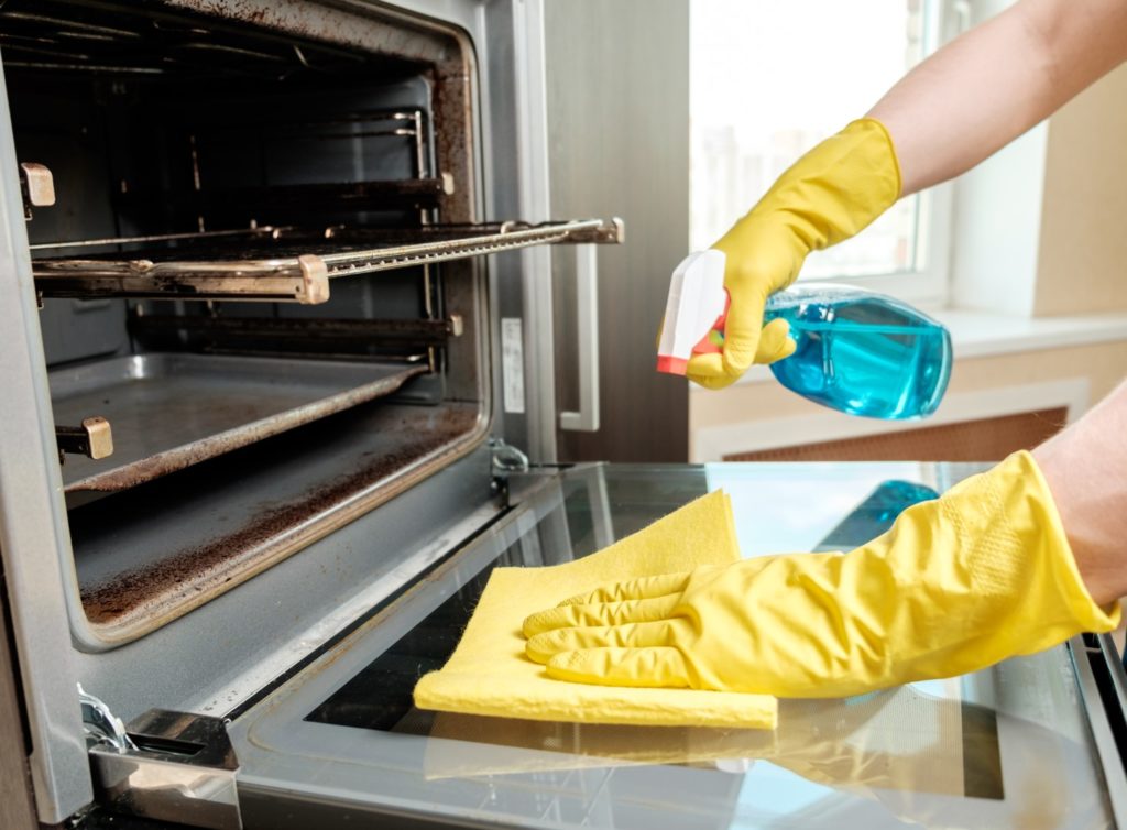 How to clean a range