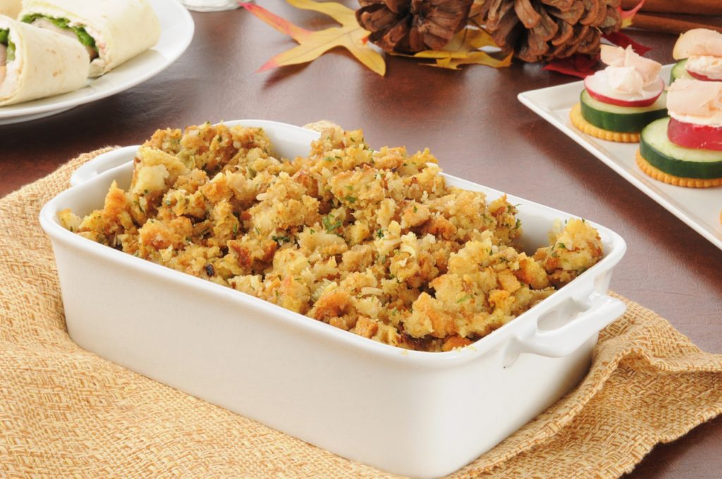Freezing turkey stuffing