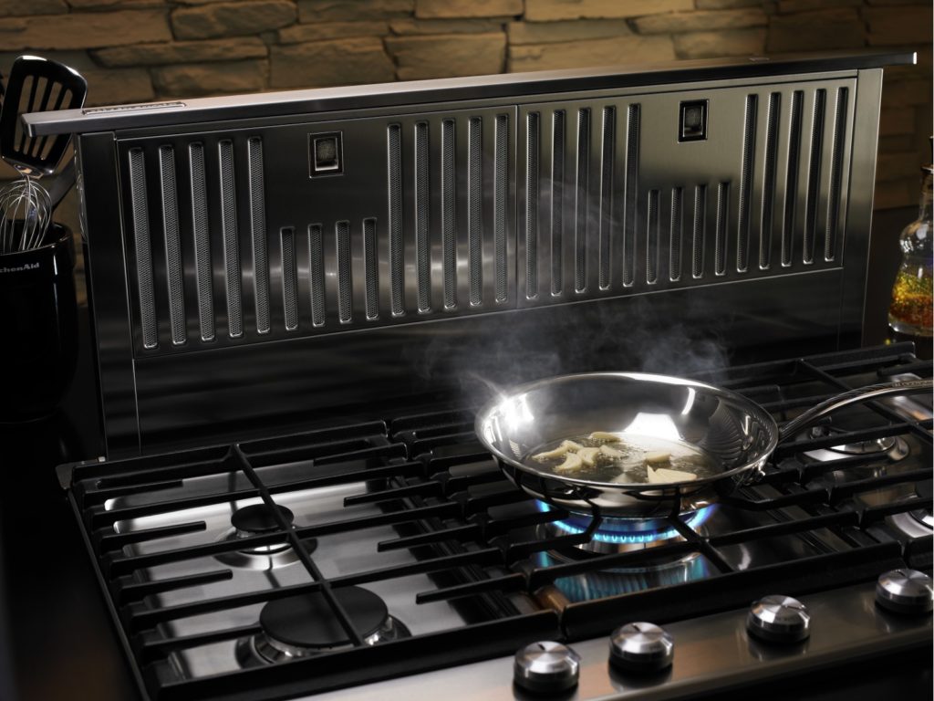 Downdraft ventilation