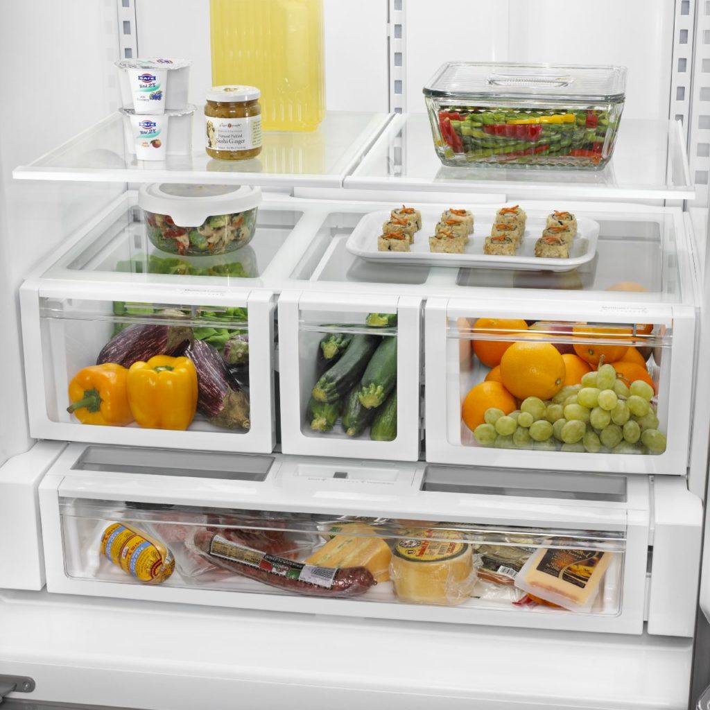 Drawer options in refrigerators