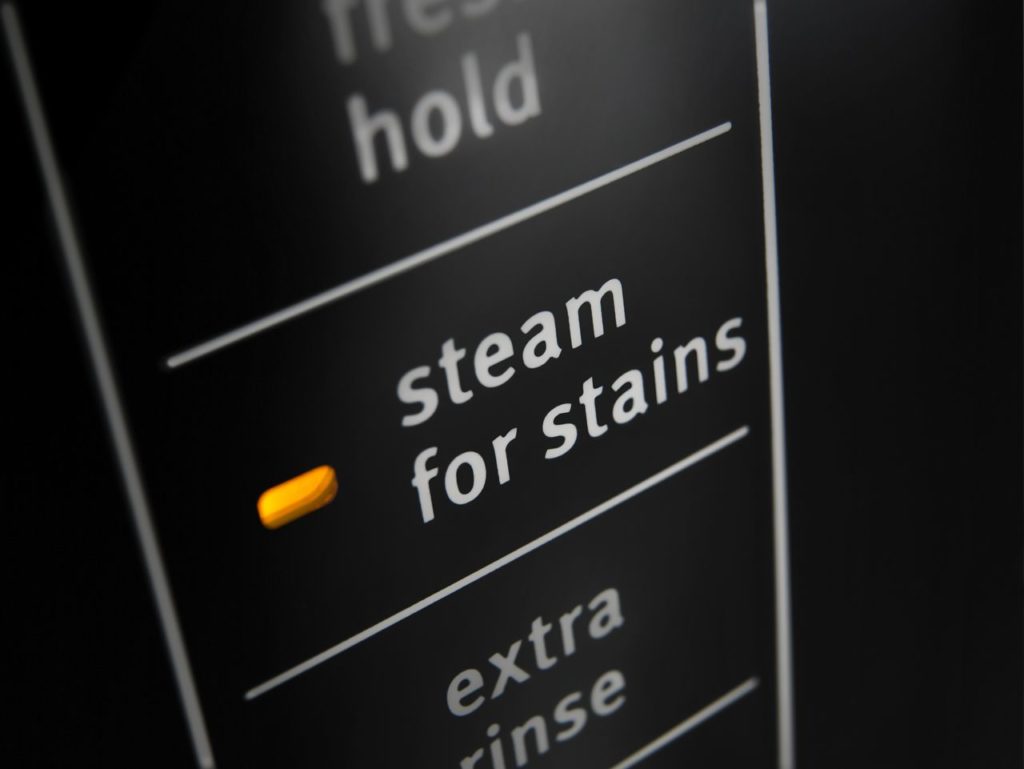 Steam for stain