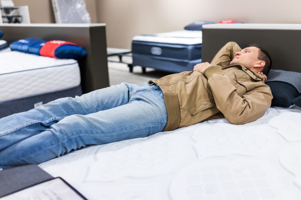 The right way to test a mattress