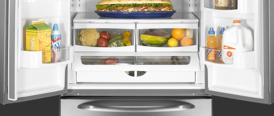 Maytag adjustable door racks