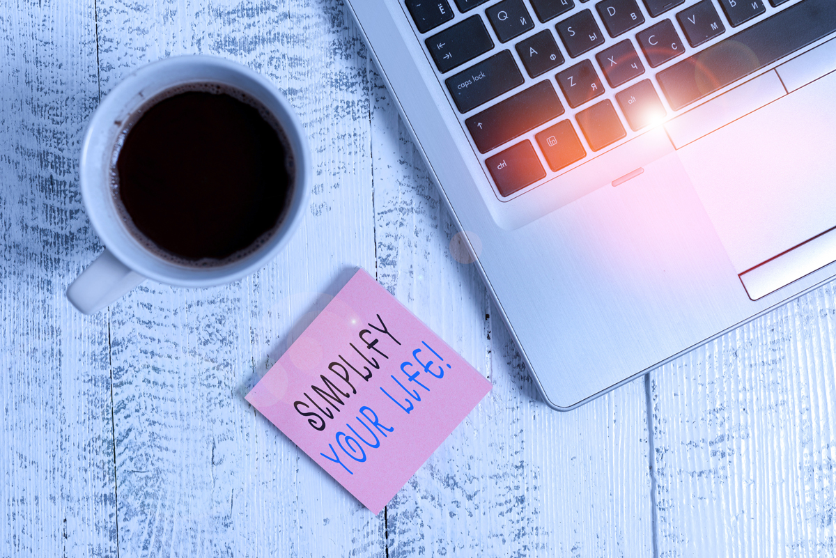 Make sure your workspace is clean and ready to tackle 2021 head on