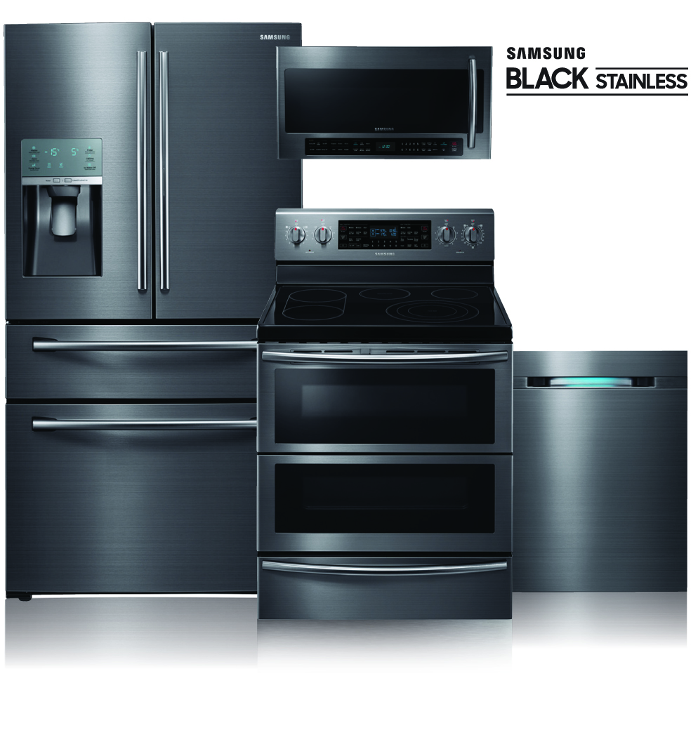 Samsung Black Stainless Steel Appliances