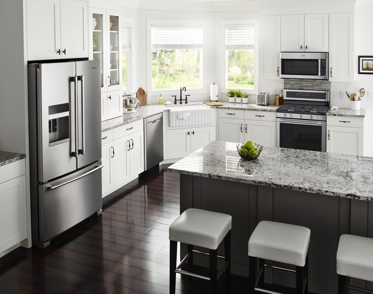 Kitchen with Stainless Steel Appliances