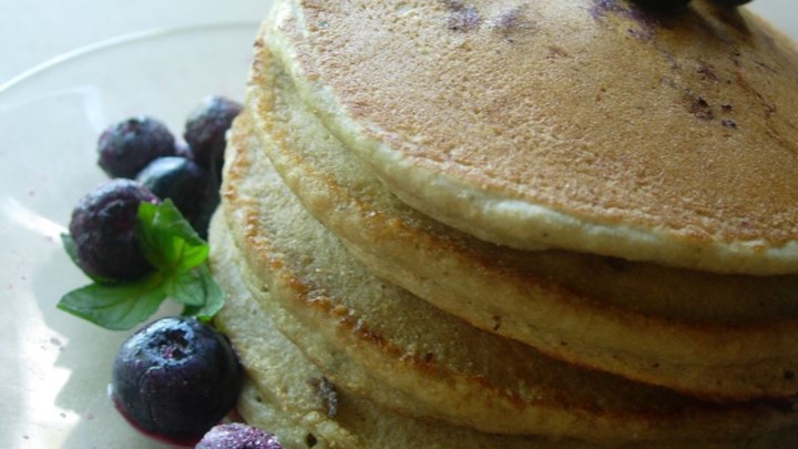 Whole wheat bluberry pancakes recipe