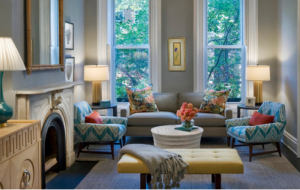 Decorate with acent chairs