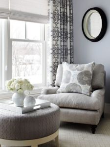 Decorate with acent chairs