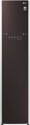 front view of the LG Styler Espresso Steam Clothing Care System