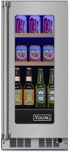Viking® 5 Series 2.7 Cu. Ft. Stainless Steel Beverage Center