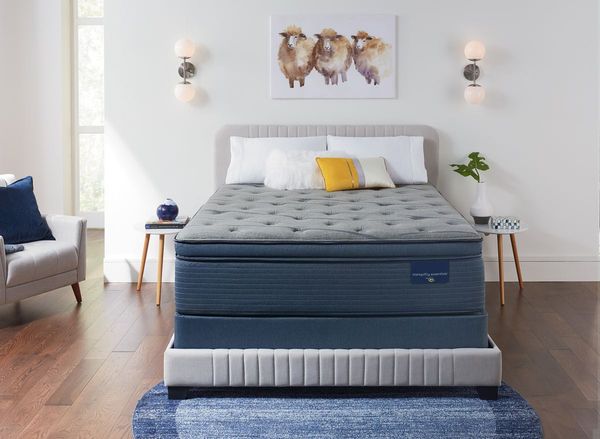 Tranquility Essentials by Serta Endless Sanctuary Wrapped Coil Plush Pillow Top King Mattress