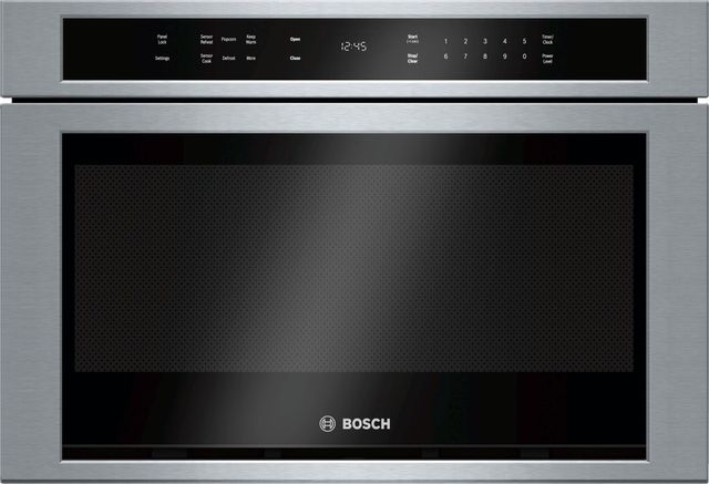 Bosch 800 Series 1.2 Cu. Ft. Stainless Steel Drawer Microwave
