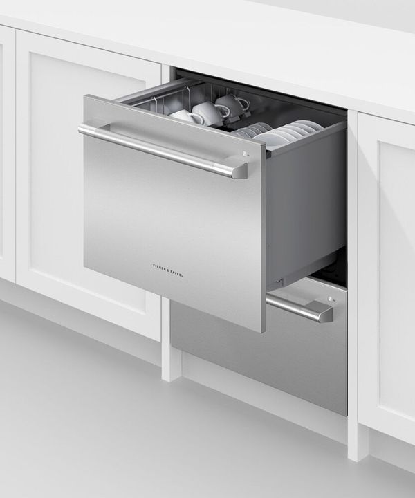 Fisher & Paykel Series 11 24" Stainless Steel Double DishDrawer Dishwasher 