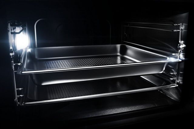 inside a combi oven