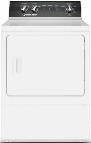 Speed Queen DR5 7.0 Cu. Ft. White Front Load Electric Dryer