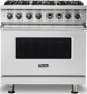 Viking® Professional 5 Series 36" Stainless Steel Pro Style Dual Fuel Range